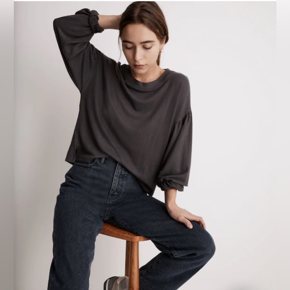 madewell • dreamiest knit long-sleeve tee